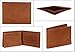 RUSTIC TOWN Wallet for Men-Genuine Leather RFID Blocking Bifold Wallet With Coin Pocket (Brown #2)