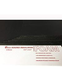 Vibro 228 mil   1 4" amortiguador de sonido aislante   100  impermeable de espuma de célula cerrada   Material de decoloración de sonido para coche   9 hojas grandes   Comprar fabricado en Estados Unidos  No Rusia o China