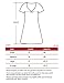 KAYLYN KAYDEN KLKD Women's Basic Solid Draped Cap Sleeve Self Tie A-Line Faux Wrap Dress