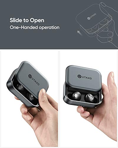 Wireless Earbuds,Bluetooth Earbuds 5.0 in-Ear Stereo Headphones with 2200mAh Slide Aluminum Charging - //coolthings.us