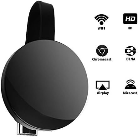 Wireless Wifi Display Dongle, Support for Google Chromecast, HDMI 1080P Digital TV Receiver Adapter, Support YouTube,Netflix,Hulu Plus,IDMB,Quickflix, Miracast Airplay DLNA TV Stick for Android/ Mac/ iOS / Windows