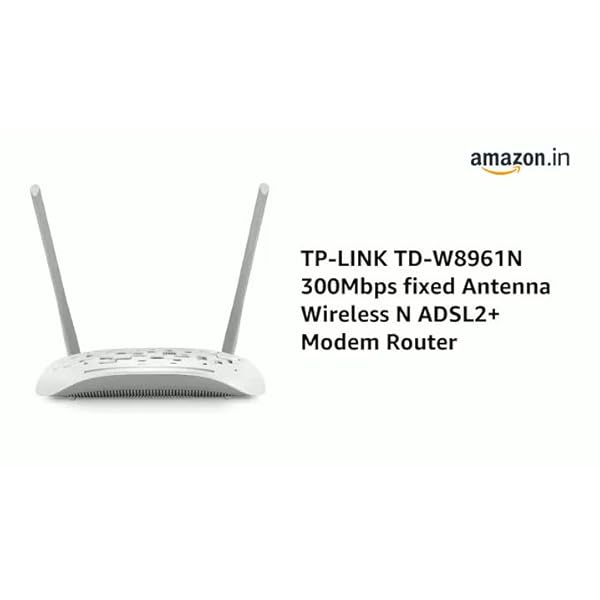 Tp Link Td W61n Wireless N300 Adsl2 Wi Fi Modem Router 2x 5dbi Omni Directional Fixed Antennas Input Isps Supported Carrobuy Best Way To Shop Online