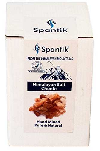 Spantik Himalayan Pink Salt Chunks 10 Lbs Bag 100% Authentic Pure Natural Rock Stones w 84 Traces Of Minerals Crystals… - Image 4