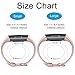 Vancle Silicone Bands Compatible with Fitbit Charge 3 Bands for Women Men, Rose Gold Silver Sport Wristbands for Fitbit Charge 3/Fitbit Charge 3 SE (Rose Gold, Small)
