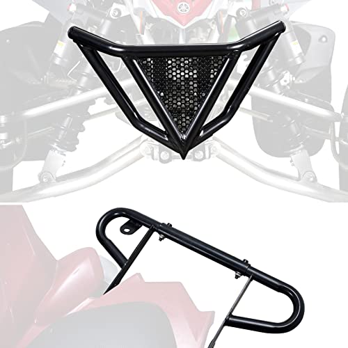 Front Bumper Guards For Yamaha Raptor 700 700R, Black