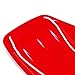 Best Choice Products 35in Kids Plastic Toboggan Snow Sled w/Pull Rope, 2 Handles - Red