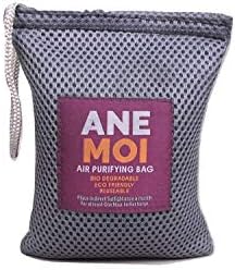 ANEMOI Premium Non Electric Charcoal Bag Air Purifier Deodorizer and Dehumidifier for Cars, Bathrooms and Kitchen 250 Grams(Table)