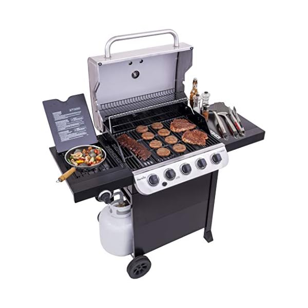 Char-Broil-463373319-Performance-5-Burner-Cart-Style-Gas-Grill-StainlessBlack