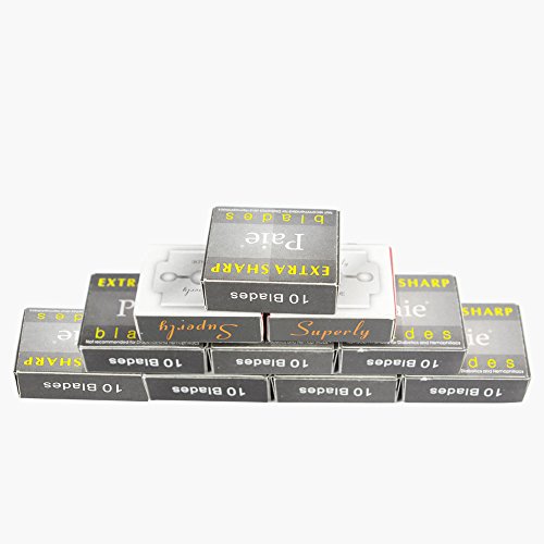 brand quality 100 PIECES replacement refill spare blades for corn plane callus remover shaver cutter eliminator razor, professional pedicure foot care,Replacement Blades 5.5"