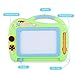 Magnetic Doodle Board with Enclosed Back Panel for Toddlers, Travel Size Magnetic Thicken Drawing Writing Tablet-Erasable Mini Sketching Pad with Pen 2 Stamps for Kids Childrens Birthday Gifts