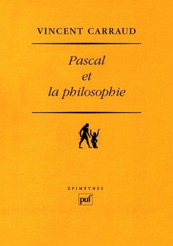 Pascal et la philosophie