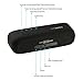 CRDCsmart Bluetooth Speakers, Portable Wireless Speakers 2600mAh Rechargeable Battery 10 Hours Playing, Dual 3W Stereo 2 Channel Drive 4.0 Waterproof Speaker for Outdoor Sport MP3/4 Music Phone Call