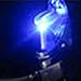 ESUPPORT Car Blue Cover Blue LED Light Rocker Toggle Switch SPST ON OFF Pack of 5