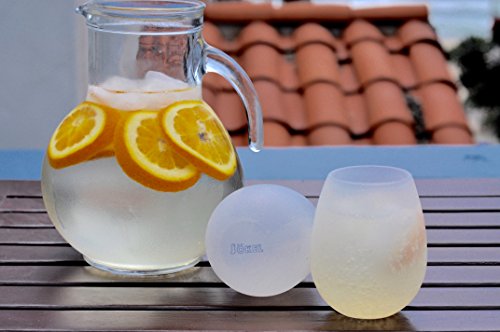 Unbreakable Silicone Wine Glasses - 14 Ounce Stemless Shatterproof Wine Squishy Cups by Jokel - Set of 4 - Thumbnail 6