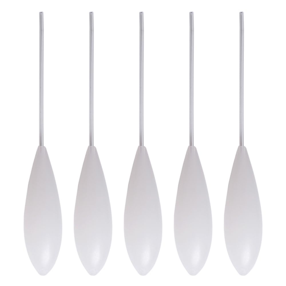 Fishing Casting Bobber, 5 Pcs Acrylic Floating Bombarda Fishing Floats, Carp Fishing Controller Float for Saltwater Freshwater Fishing - 30G