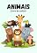 Livro Cores da Selva: Livro de Colorir de Animais