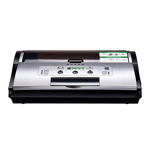 Vakuumierer Vakuumierer, Automatische Lebensmittel Vakuum-Dichtungs-Maschine mit Cutter Rolltasche Slot, for Trocken…