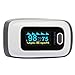 MeasuPro Instant Read Digital Pulse Oximeter, Oxygen Sensor and Pulse Rate Monitor with Alarm Setting, Color OLED Display and Carry Case, CE