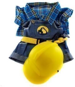 Constuction Worker / Builder Outfit / Teddy Bear Clothes to fit Build a Bear / Bear Factory by The Bear Factory