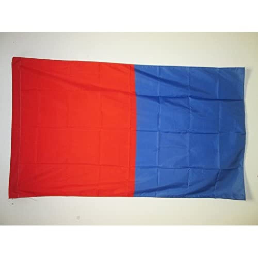 AZ FLAG - Catania Flag - 3x5 Ft - Catania Banner with Sleeve - 100% Polyester - Fade Resistant - Vivid Colors - 3' x 5' Feet - 150x90 Cm