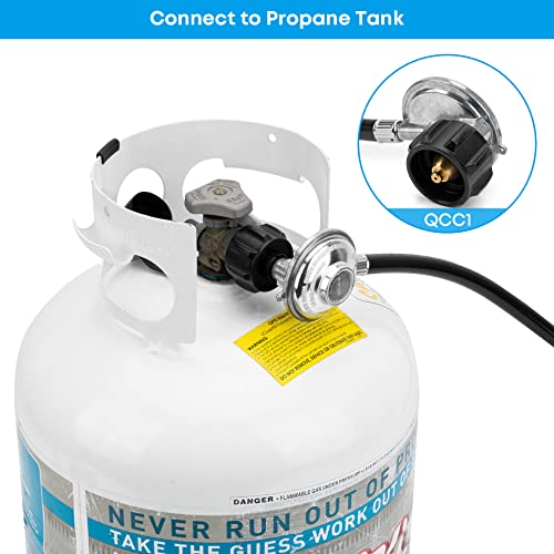 Stanbroil LP Propane Gas Fire Pit Stainless Steel Burner Ring