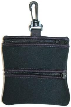 Iron Gloves Double Zipper Tag-A-Long, Black