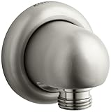 KOHLER K-9513-BN MasterShower Wall Supply Elbow, Vibrant Brushed Nickel