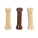 Nylabone Power Chew Variety Triple Pack Dog Chocolate Small/Regular (3 Count) for All Breed Sizes