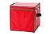 Juvale Christmas Ornament Storage Container with Dividers - Holiday Cube Ornament Organizer - Holds 64 Ornaments - 12 x 12 x 12 Inches