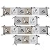 Bedtime Originals Little Rascals Forest Animals 4 Piece Crib Bumper, Gray/White