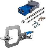 R3-Promo Kreg R3 Jig Pocket Hole Kit With Free Classic Clamp Pack-In