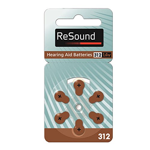 Hearing Aids Batteries 312