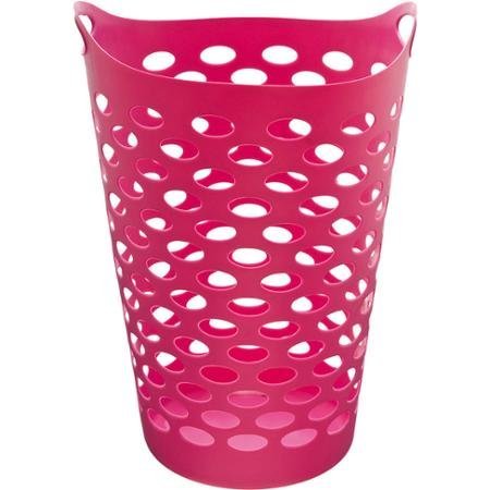 100% Polyethylene Polymers, Juvenile 2 Bu Flex Hamper (1, Fuchsia)