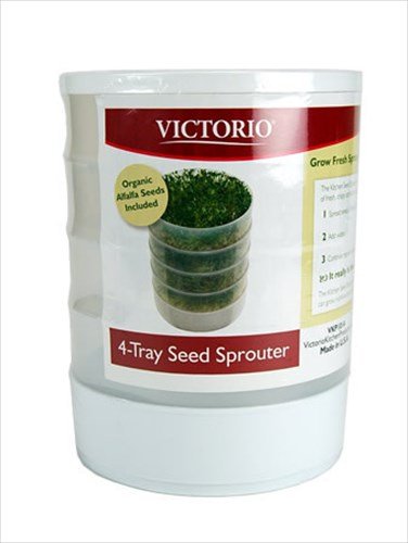 Victorio VKP1014 4-Tray Kitchen Seed Sprouter