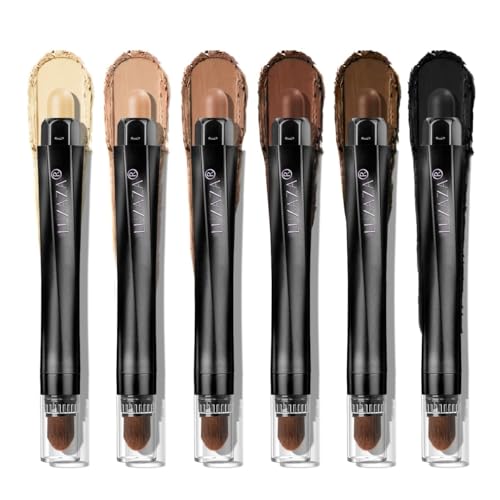 LUXAZA PRO Brown Eyeshadow Stick Makeup 6PCS Set, Neutral Eyes... 41VOnK3KdFL