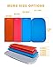 KingCamp Camping Sleeping Pad Foam Mat Mattress 4 inches Thick Pad with Carry Bag for Tent Traveling Hiking Single Double Multiple Bright Colors (Blue-Deluxe Wide)