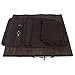 SONGMICS Bamboo Laundry Basket Folding Hamper with Lid and Liner Laundry Storage Rectangular Dark Brown ULCB10K