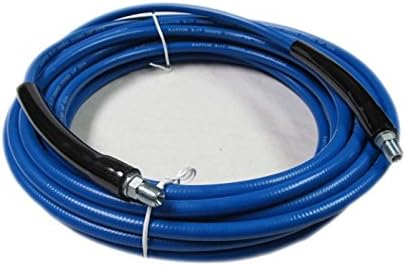 Carpet & Tile Cleaning Solution Line 1/4" X 25 Feet, Blue 4000 psi 275 DEG Water Pressure Hose