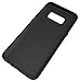 Diztronic Galaxy S8 Case, Full Matte TPU Series (Rev. 2)- Slim-Fit Soft-Touch Thin & Flexible Phone Case for Samsung Galaxy S8 - (Matte Black)