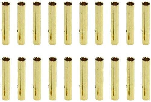 FLY RC 20 works Gold-Plated 2.0mm 2mm Male Female Banana Plug Bullet Connector for ESC Motor Lipo Battery - Image 3