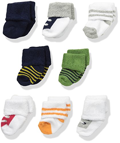 Unisex Baby Newborn and Baby Terry Socks