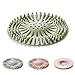 Shower Drain Covers Hair Catcher Hair Stopper for Bathroom and Kitchen, Rubber Sink Strainer Silicone Filter Home Drain Cover(3Pack)