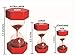 Playlearn 6 Inch Sand Timer for Kids – Large Hourglass Timer for Classroom, Teachers, Home, or Office – Durable and Safe - 30 Seconds