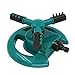 Lawn Sprinklers, Kany Circular Sprayer Durable Rotary Three Arm Water Sprinkler Water Entire Lawn And Garden Without Oscillating Systems Waste