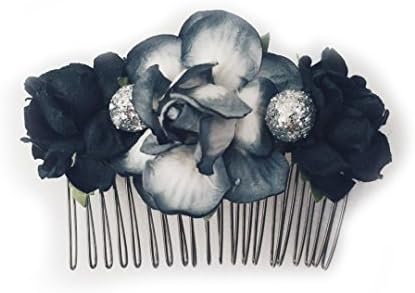 Siam2u Floral hair Bridal comb, headpiece, bridesmaids ,hair flower, Hair Accessories