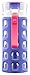 Ello Dash Tritan Plastic Kids Water Bottle with Silicone Sleeve, 16 oz, Charisma Purple