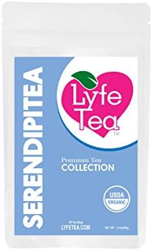 SerendipiTea with Euphoric Sensations from Organic Hibiscus, Rosehips, and Citrus (Gluten &amp; Caffeine Free) - 30 Count