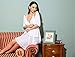 Avidlove Negligee Lingerie Eyelash Lace Babydoll Eyelash Lace Babydoll Mesh Sheer Chemise Nightwear Rose Red