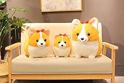 Cartoon Corgi Dog Soft Plush Throw Pillow Animal