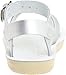 Salt Water Style 1700 Sun-San Surfer Sandal,Silver,5 M US Toddler